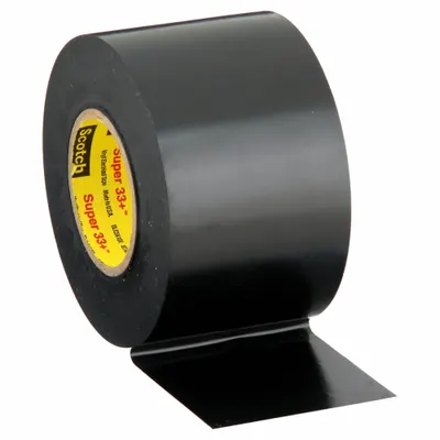 3M Electrical Tape: 2 in Wd, 22 yd Lg, 7 mil Thick, Vinyl, Rubber, 600 V Volt Rating - General Purpose Electrical Tape