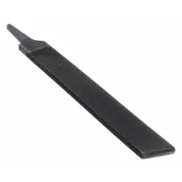 Hand File: Rectangular, Smooth Cut, 8 in Lg without Tang, 13/16 in Wd, 11/64 in Thick, 3 Cut Edges (MPN 12F830)