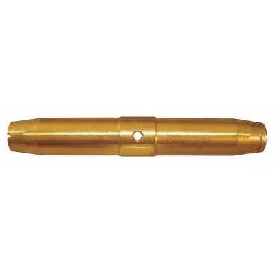 LOOS MS21251-B5L Brass Pipe-Style Turnbuckle Body, 1/4"-28 UNF, 3,200 lb WLL - Turnbuckle Pipe-Style Bodies