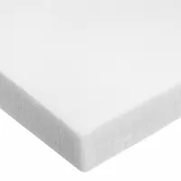 White Cross-Linked Polyethylene Foam Sheet: Polyethylene, Plain, 48 in Lg, 1 in Thick, Closed Cell (MPN ZUSA-XPE-517)