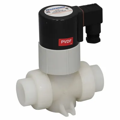 HAYWARD Solenoid Valve: 2-Way, Normally Closed, 1 in Pipe Size, 12V AC/DC, Inline Single - 2-Way/2-Position, Normally Closed Solenoid Valves