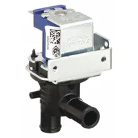This water dump valve is a replacement component for ice machines. It controls water discharge during the harvest cycle to support proper ice formation. Suitable for use in commercial kitchen and foodservice environments