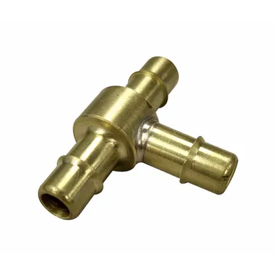MEM-CO Standard Brass Barbed Tube Fitting - Standard Brass Barbed Tube Fittings