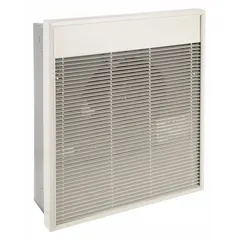 DAYTON Recessed Electric Wall-Mount Heater: 1500 W/3000 W/2000 W/4000 W, 208/240V AC, Single Phase. Key specifications — Grille Color: White; Programming Capability: Non-Programmable; Wattage Output: 2000 W/4000 W; Voltage, Phase: 208/240V AC, 1-phase; Rough-In Dimensions - H x W x D: 18-1/4 in x 14-1/4 in x 3-7/8 in; Nominal Voltage - HVAC: 240V AC; Brand: DAYTON; Phase: Single.