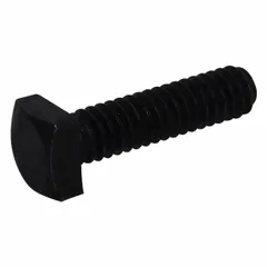 These square head bolts are made from low strength steel, Grade 2, with a plain finish. Each bolt has a 1/2"-13 thread size, is 1 inch long, and fully threaded. Sold in a pack of 10, they are commonly used in applications where a wrench or spanner is needed to tighten the fastener, such as in machinery or construction equipment.