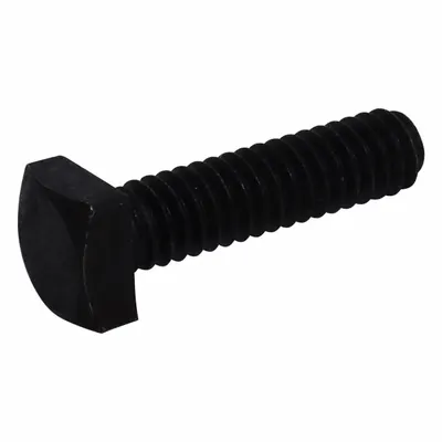 USA INDUSTRIALS Square Head Bolt: Steel, Grade 2, Plain, 1/2"-13 Thread Size, 1 in lg - Low Strength Steel Square Head Bolts