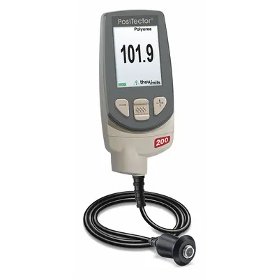 DEFELSKO Coating Thickness Gage: 40 mil Max Thick Measured, 0.5 mil Min Thick Measured - Gauges for Non-Magnetic Coatings on Non-Metals