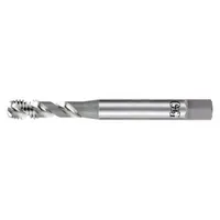 This spiral-flute STI tap is designed for cutting threads in aluminum to accept helical screw-thread inserts. It features a #2-56 UNC thread size, H2 / 2B-3B tolerance, and 2 flutes. Suitable for applications requiring strong threads in softer materials