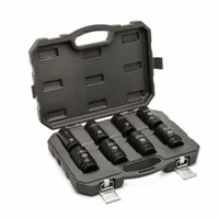 GEARWRENCH Socket Set: 3/4 in Drive Size, 1 in to 1 1/2 in Socket Size Range, Manganese Phosphate (MPN 84036)