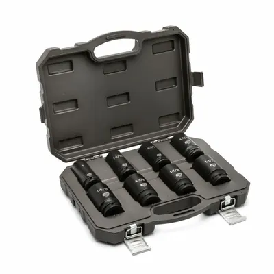 GEARWRENCH Socket Set: 3/4 in Drive Size, 1 in to 1 1/2 in Socket Size Range - SAE Impact Socket Sets