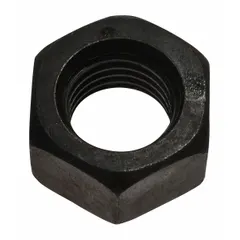 Replacement hex nut for Dayton electric chain hoists. Compatible with models 2XY32 and 2XY33. Used during maintenance or repair of the hoist assembly.