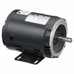 DAYTON General Purpose Motor: C-Face/Rigid Base Mount, Open Drip Proof, 1/3 hp, 230/460V AC. Key specifications — Brand: DAYTON; Nameplate Voltage @ 60 Hz: 230/460V AC; Full Load Current @ 60 Hz: 1.3 / 0.65 A; Nameplate RPM @ 60 Hz: 1,740 RPM; Motor Enclosure: ODP.