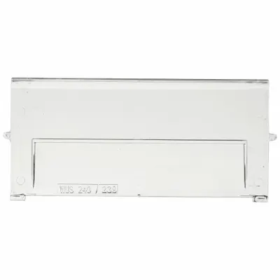 QUANTUM STORAGE SYSTEMS Bin Window: 10 in x 6 3/4 in, For 6 1/2 in Bin Wd, Clear - Bin Windows