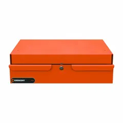 This add-on component includes a tool drawer for expanding storage capacity on compatible utility carts. It is designed for use with CRESCENT utility cart models IUC2S8CBM and IUC2SCBM. Suitable for organizing tools and supplies in industrial, maintenance, and workshop environments.