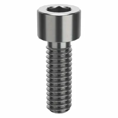 AMPG Socket Head Cap Screw: #8-32 Thread Size, 1/2 in Lg, Std, Plain, Stainless Steel - Inch System Standard Socket Head Cap Screws