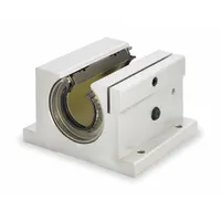 THOMSON Linear Pillow Block Bearing: Twin, Self-Aligning, 1/2 in Inside Dia, TEP 950, FluoroNyliner (MPN FNYBUTWNO08ALS)