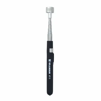 ULLMAN Magnetic Retrieval Tool: 1 in Jaw Cap., Mag. Typ. Neodymium - Standard Magnetic Pickup Tools