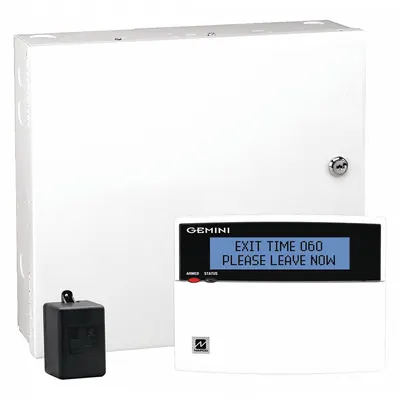 NAPCO Control Panel: 12 1/2 in Overall Ht, 14 in Overall Lg, 3 3/4 in Overall Wd - Control Panels for Security Systems