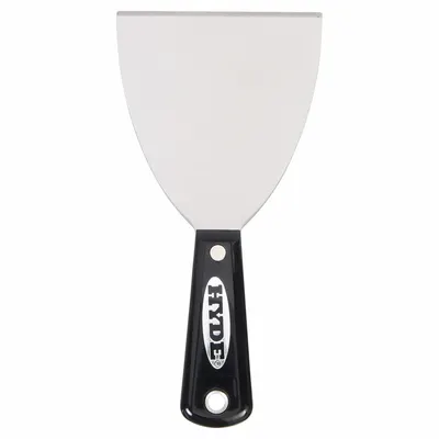 HYDE Scraper: Bld. Mat. Carbon Steel, Hdl. Mat. Nylon, Stiff - Standard Scrapers