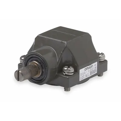 OMRON Limit Switch Head: Roller Arm Plunger, Side - Heads without Levers