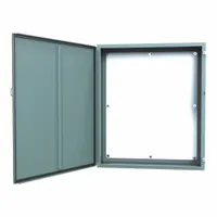 HAMMOND Electrical Enclosure: Steel, 42 in x 36 in x 12 in, NEMA 12/13, w/Panel, Solid Cover, Hinged (MPN 1418P12)