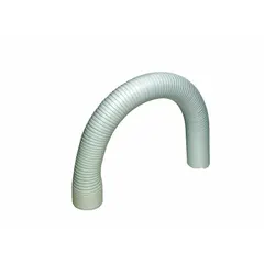 This benchtop soldering fume extractor arm captures and removes airborne contaminants from soldering, welding, and other industrial processes. With a 33-inch overall length, it directs fumes away from operators to maintain air quality at workstations. Suitable for use in manufacturing, electronics assembly, and laboratory environments.