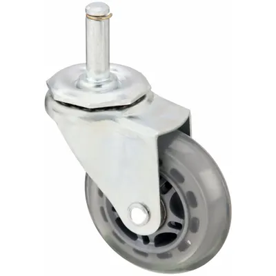 OEM Stem Caster: Swivel - General Purpose Friction-Ring Stem Casters
