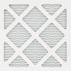 Pleated replacement air filter for negative air machines, compatible with model X-3580. Measures 13 in nominal height, 13 in nominal width, and 5/8 in nominal depth. Captures airborne particles during construction, restoration, or industrial cleanup.