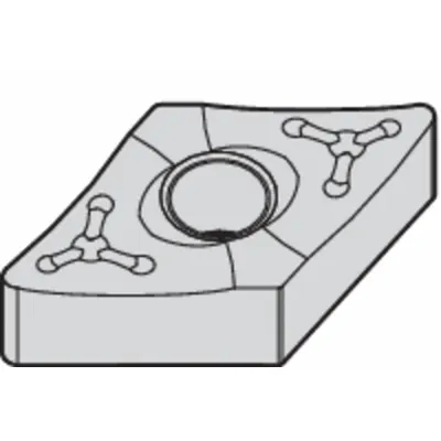 WIDIA Diamond Turning Insert: DNMM44265 - Diamond Indexable Turning Inserts