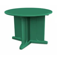 CORTECH Table: 29 in Overall Ht, 48 in Overall Dia, No Game Top, Ballast Accepted, Green, ISO 22196 (MPN 66751GN)