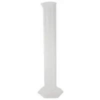 APPROVED VENDOR Graduated Cylinder: Polymethylpentene, 250 mL, 8.5 fl oz, To Contain (TC), Hexagon