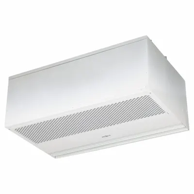MARS Air Curtain: For 3 ft Opening Wd, 1,217 cfm, 230V AC, 1 Ph, White, Aluminum - Heated Recess-Mounted Air Curtains