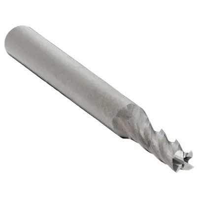 OEM Carbide Square End Mill, 1/64" Dia, 3/64" LOC, 1-1/2" OAL, 4 Flute - General Purpose Carbide Square End Mills