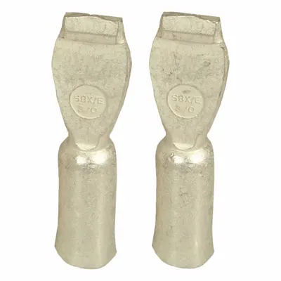 ANDERSON POWER PRODUCTS 6355-BK Silver Contact for SBE 320/SBX 350, 3/0 AWG - Electrical Contacts for Anderson Power Connectors