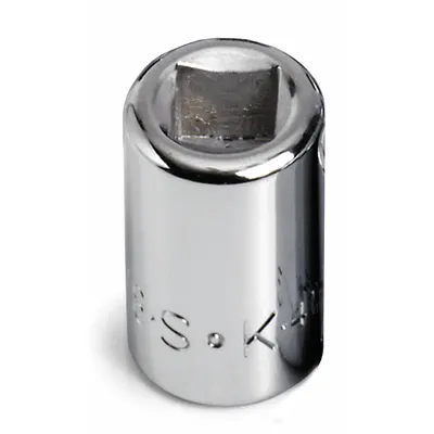 SK PROFESSIONAL TOOLS Socket: SAE, 3/8 in Drive Size, 3/8 in Socket Size, 4-Point, Std - 3/8" Drive Hand Sockets
