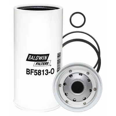 BALDWIN FILTERS Fuel Filter: Spin-On, 3 3/4 in Outside Dia, 1-12 Thread Size, Paper, Isuzu - Spin-On Fuel Filters