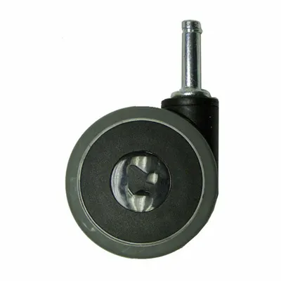ALCO Stem Caster: Swivel, No Brake, Stem Mount, Black, for Invacare SC900DLX - Casters for Healthcare Beds