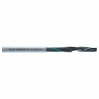 CHAINFLEX Control Cable: 20 AWG Conductor Size, 25 Conductors, PVC, Order by the Foot, Orange (MPN CF130US-05-25)