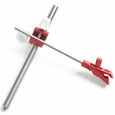 FLUKE Single Probe Clamp Kit: Single Probe Clamp Kit, 0 Holes, 6109 and 7109 - Temperature Calibrator Accessories