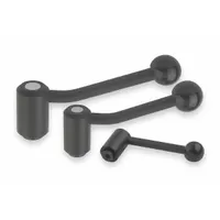 KIPP Adjustable Handle: Steel, 1/2"-13 Thread, 17 mm Thread Lg, 111 mm Lg (MPN K0108.2A52)