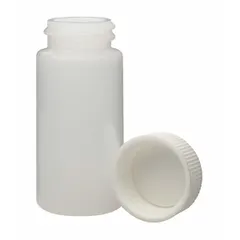APPROVED VENDOR Plastic Scintillation Vial, HDPE, 20 mL, White, Round Bottom, Self-Standing, 22-400 mm Neck, 986720