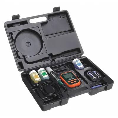 EXTECH Handheld Multiparameter Meter Kit: Millivolt/pH/Temp - Handheld Multiparameter Meters