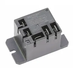 This switching relay is designed for use in HVACR systems to control electrical loads such as compressors, fans, and pumps. It serves as a replacement control component for commercial and industrial heating, ventilation, air conditioning, and refrigeration equipment, providing reliable on/off switching of high-current circuits.