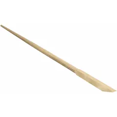 This 60-inch non-sparking pinch bar features a chisel/point end with a 1 1/4-inch bar width and end width. It is used for prying, aligning, and moving heavy objects in environments where spark prevention is critical, such as areas with flammable gases or dust.