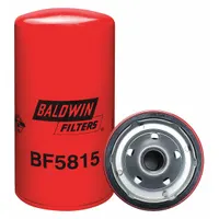 BALDWIN FILTERS Fuel Filter: Spin-On, 3 11/16 in Outside Dia, 13/16"-12 Thread Size, Diesel Fuel (MPN BF5815)