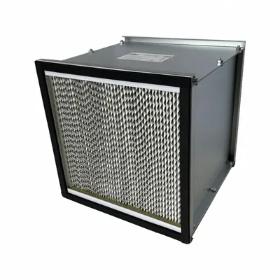 OMNICLEAN Air Filter: 300 cfm Airflow - Max, Air Filter, 12 in Nominal Ht, 12 in Nominal Wd - Filters for Negative Air Machines