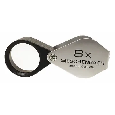 ESCHENBACH OPTIK GMBH Metal Precision Folding Magnifier: 8X, 1.67 in Focal Distance - Magnifiers
