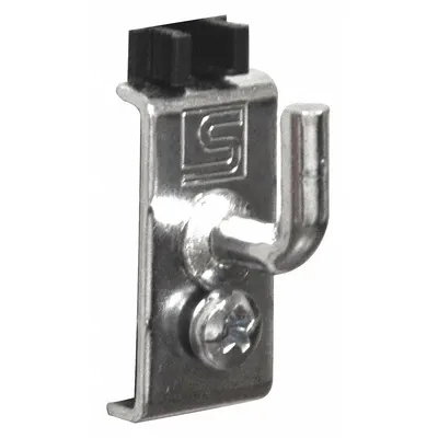 TRESTON Single Rod Pegboard Hook: 3/8 in x 25/64 in x 1 3/4 in - Hooks for Square-Hole Pegboard