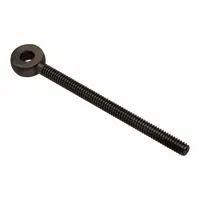 AMPG Fixed Rod End: Steel, Black Oxide, 3 in Hole Center-to-End Lg, Right Hand, 1/4"-28 Thread Size (MPN ZEB68-ALLOY-BX)