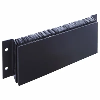 IDEAL WAREHOUSE INNOVATIONS Dock Bumper: Rectangular, 36 in x 10 in x 5 1/4 in Bumper, Laminated Rubber - Steel-Face Dock Bumpers